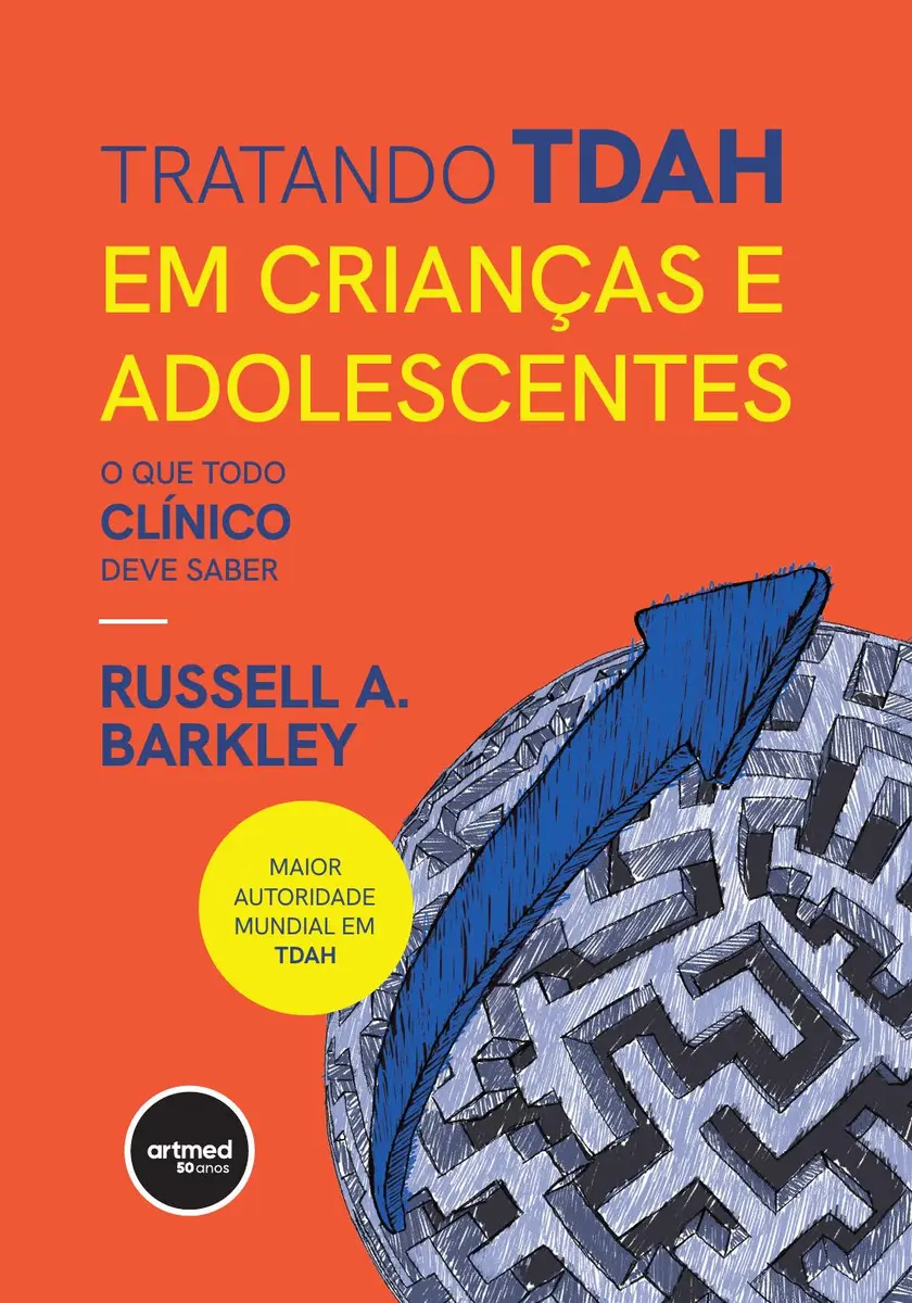 Capa do livro Tratando TDAH em crianças e adolescentes.