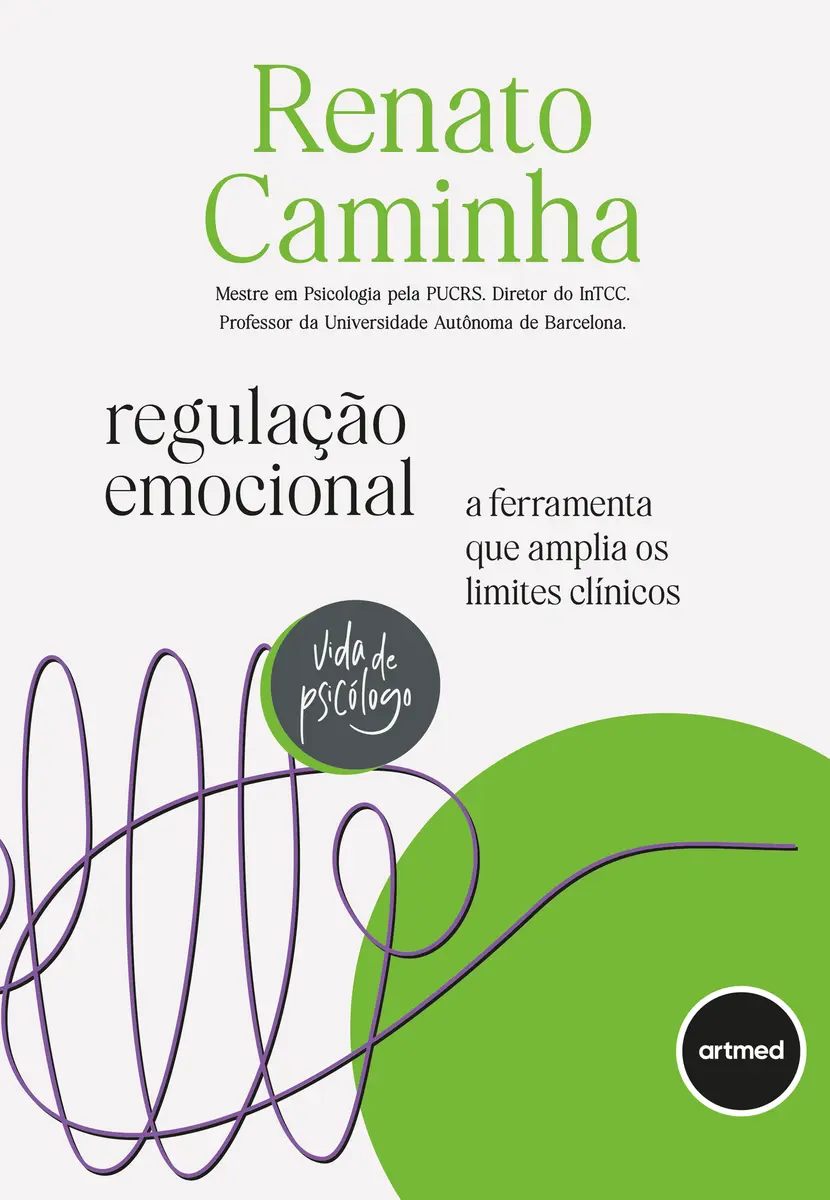 Capa do livro Regulação Emocional, de Renato Caminha, publicado pela Artmed. 